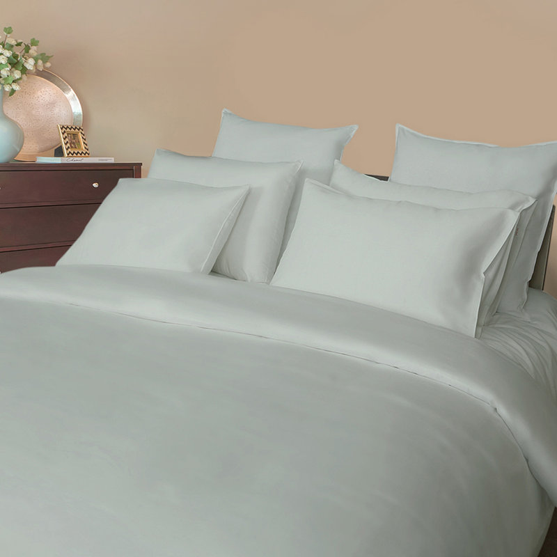Canora Grey 540 Thread Count 100 Egyptian Quality Cotton Sateen, Solid